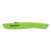 Westcott Safety Ceramic Blade Box Cutter, 6.15", Green 17519